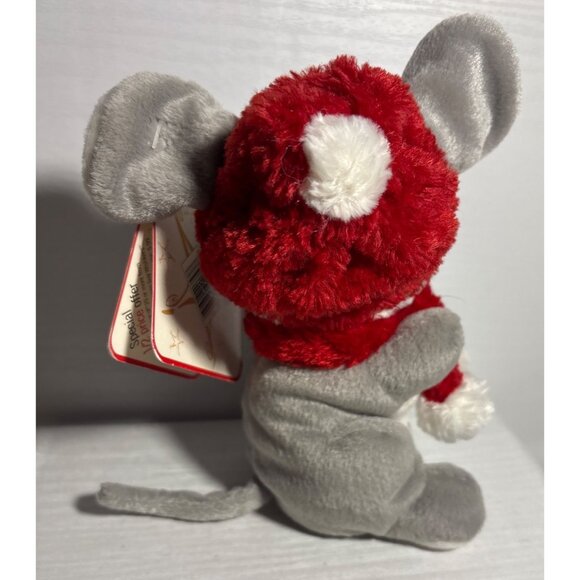 Sears Christmas Plush Whiskers Mouse 2001 Ginger Bell Gingerbread Man 2004 6" - Picture 11 of 13
